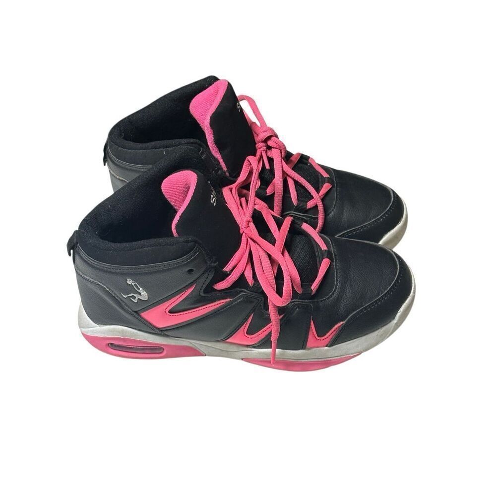 Shaq Girl's Black Pink Shaquille O'Neal Empire Sneakers Basketball Shoes Size 5M